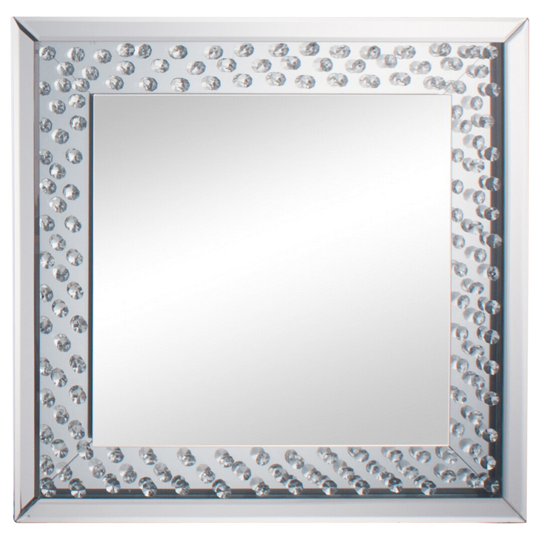 MIROIR CARRE CRISTAL