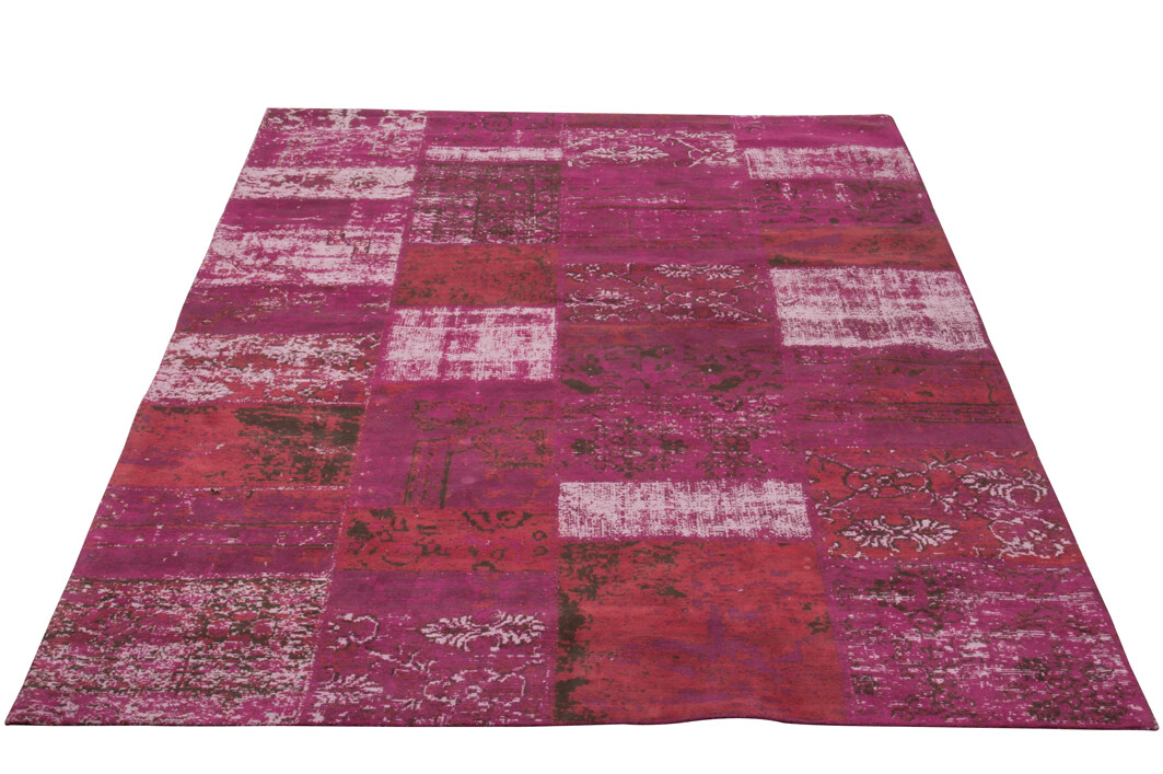 TAPIS CHENILLE COTON ROSE