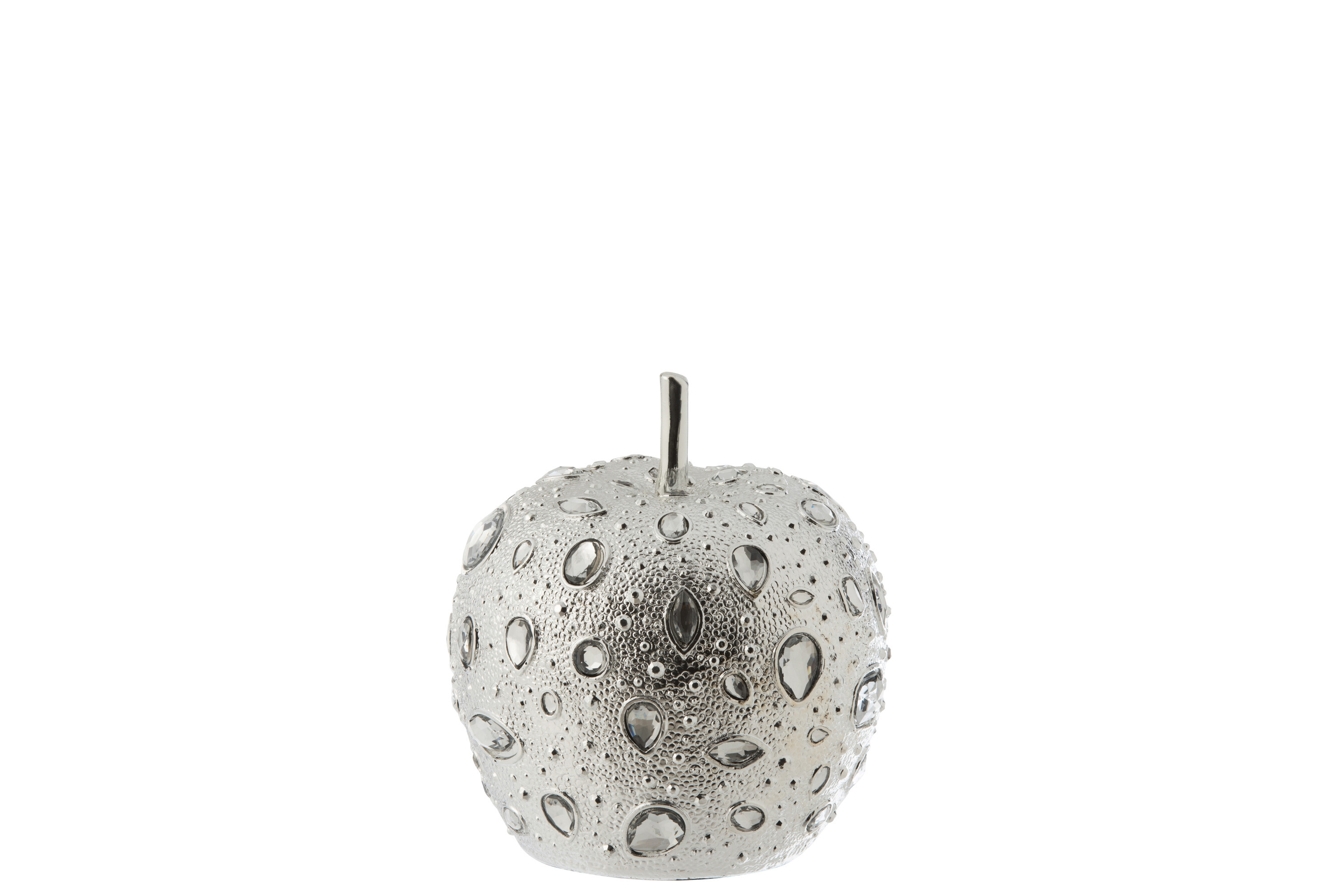 POMME DIAMANT RESINE ARGENT S