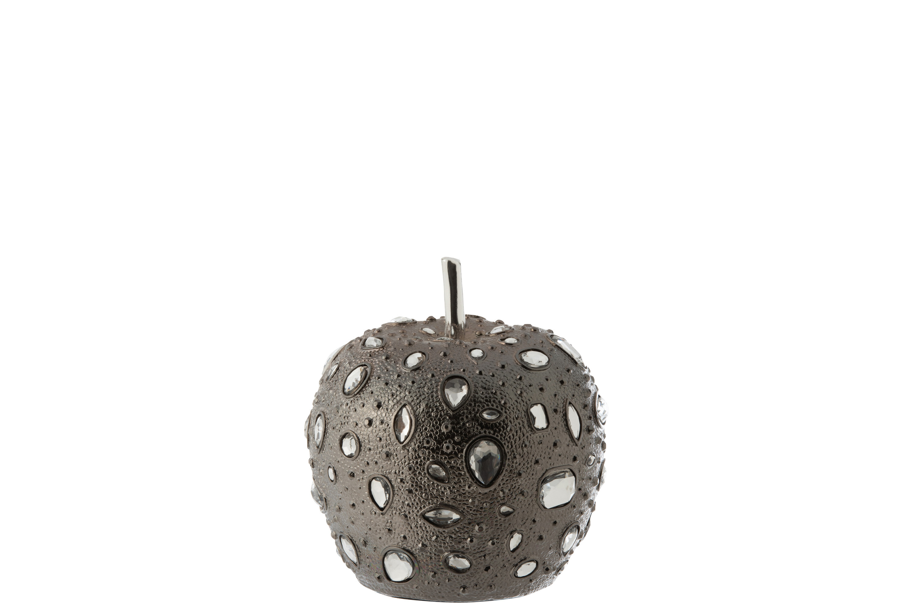 POMME DIAMANT RESINE GRIS S