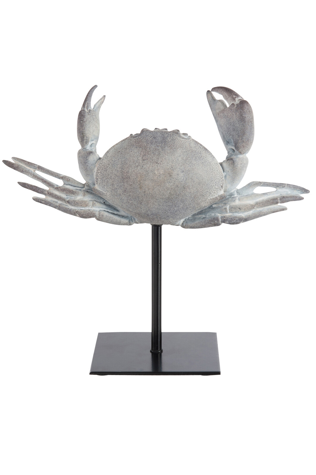 CRABE SUR PIED POLY/METAL BEI