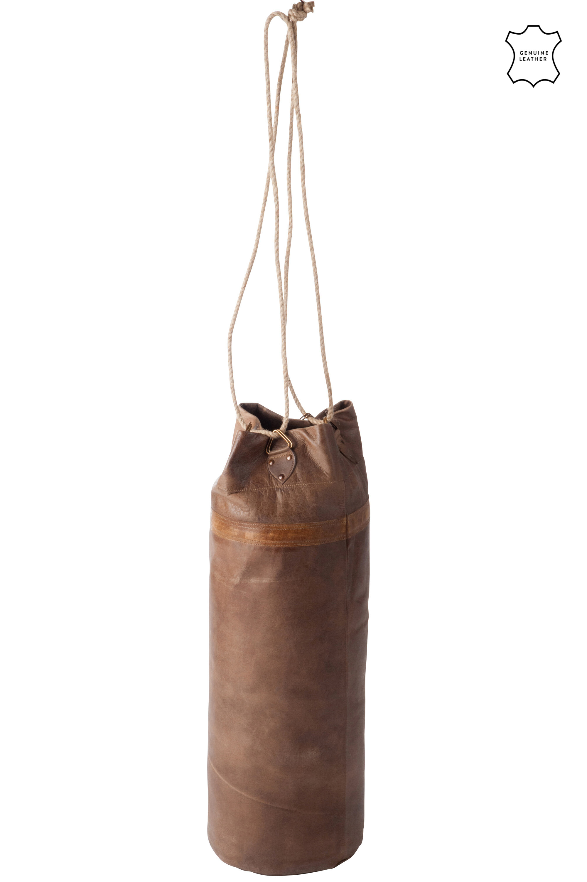 SAC DE BOXE CYLIND CUIR COGN 