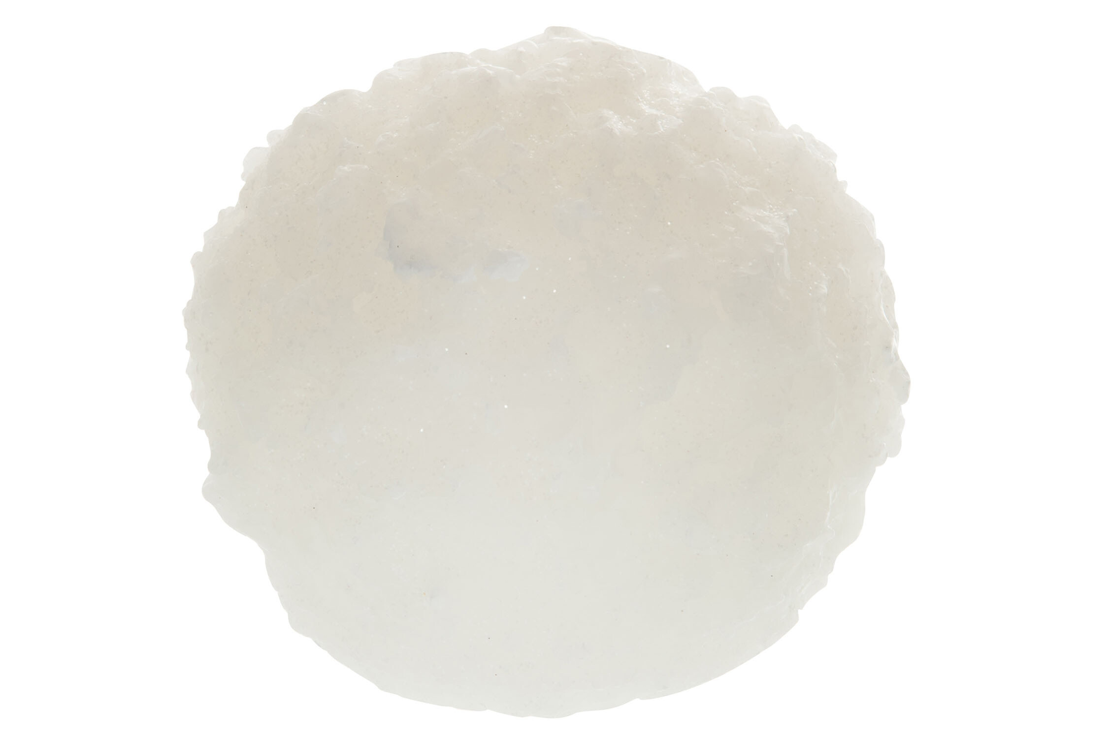 BOULE DE NEIGE LED CIRE BLANC L