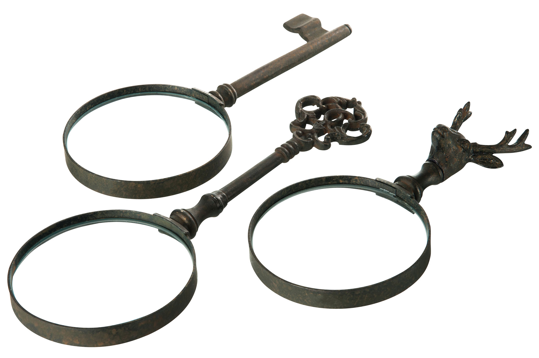 LOUPE METAL MARRON ASS3