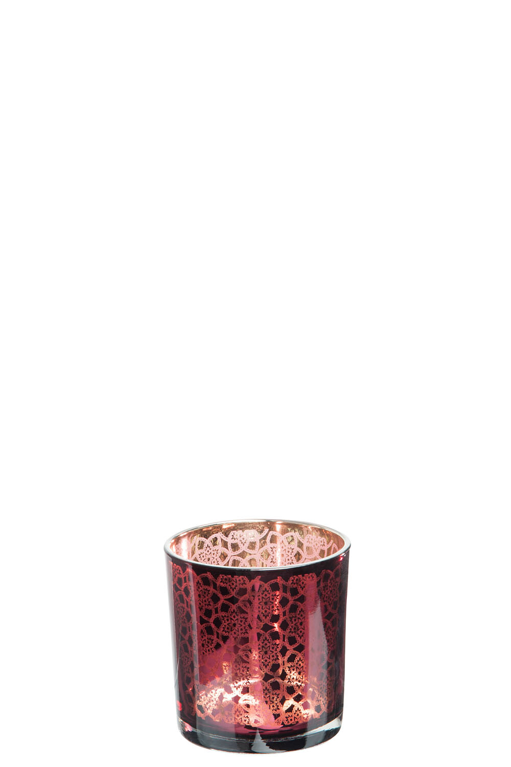 PHPH FLEUR VERRE ROUGE/OR S