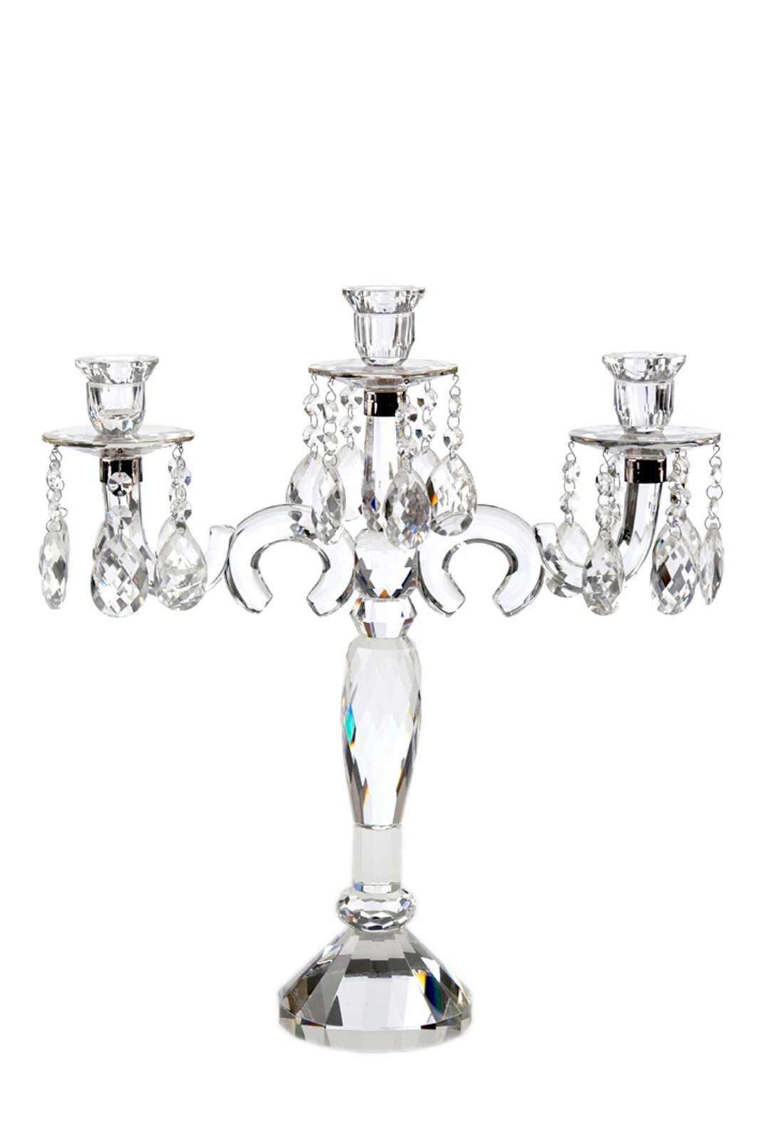 CHANDELIER ANISA 3PCS VERRE CLAIR