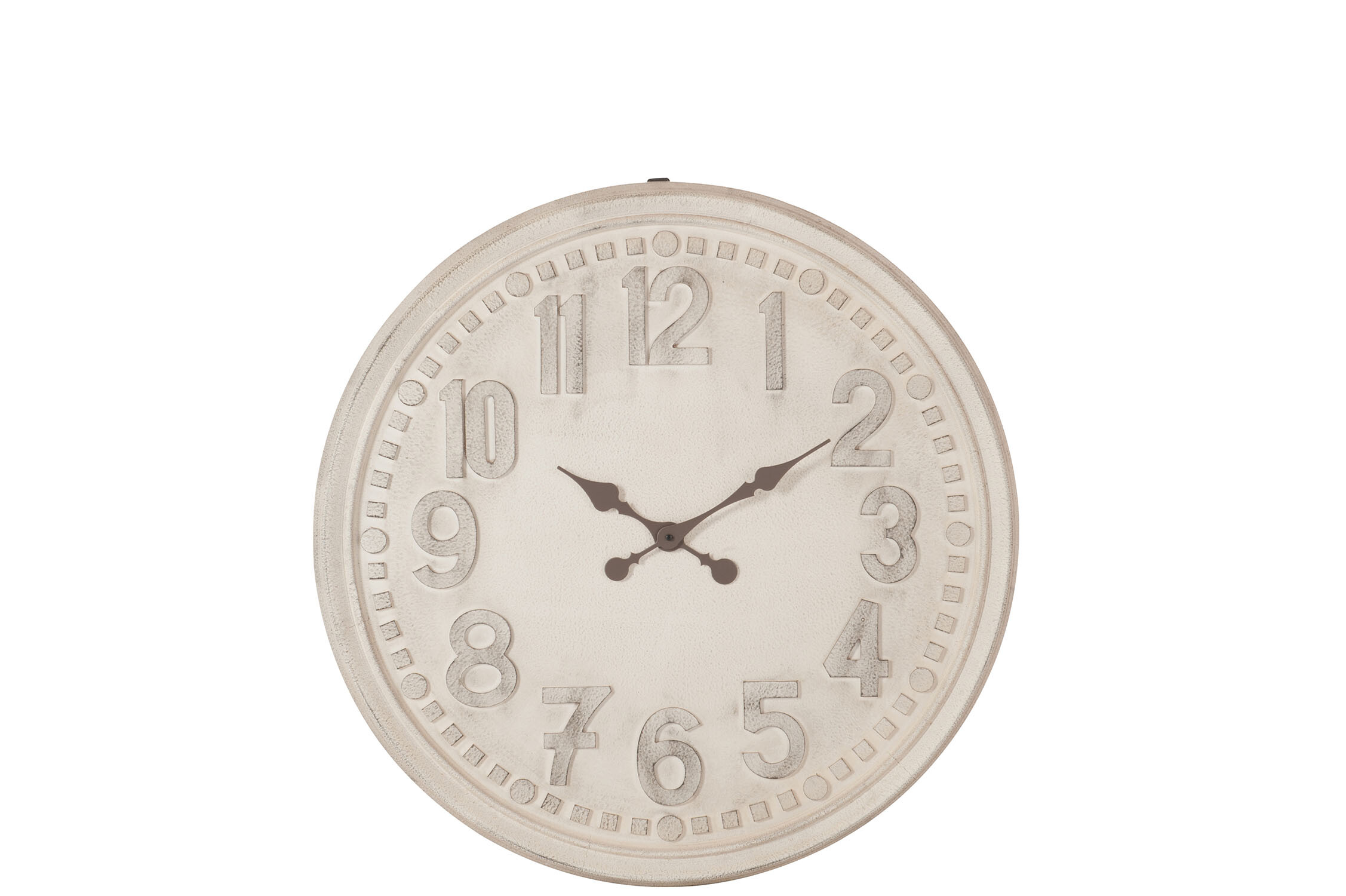 HORLOGE CHIFFRES ARA MET BEIGE S