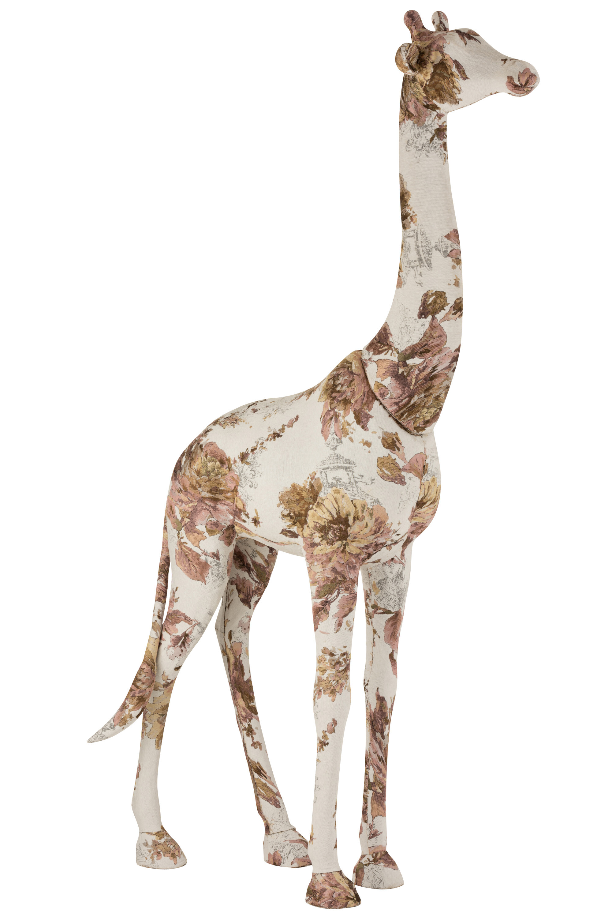 GIRAFE POLYESTER ROSE/BLEU CL