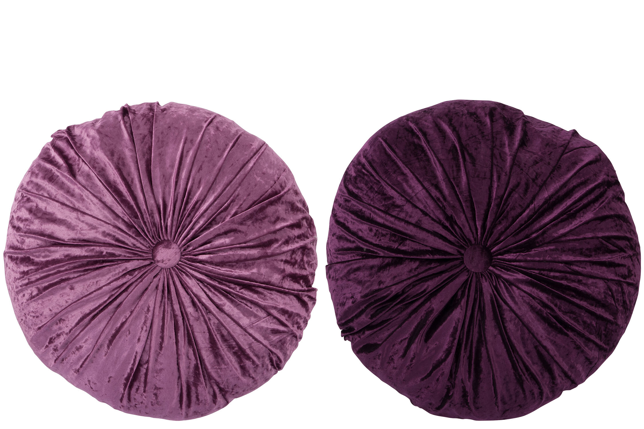 COUSSIN ROND POLYE MAUVE L ASS2