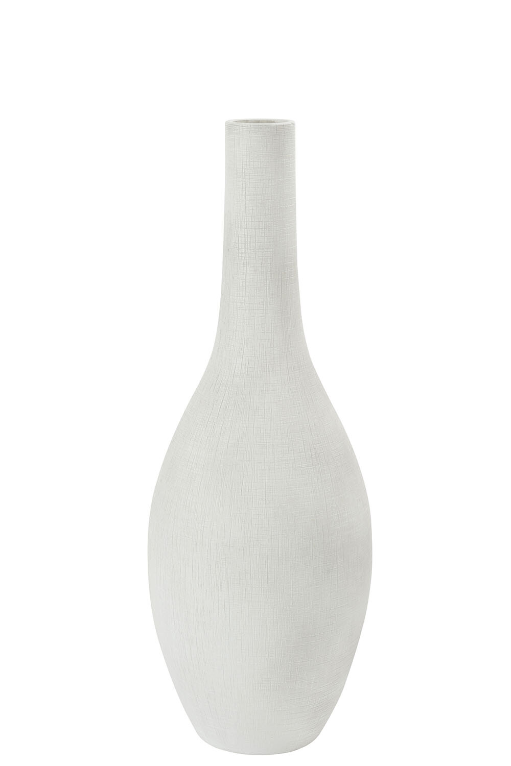 VASE BOUT TERRAC BLANC XL 35X35X96CM