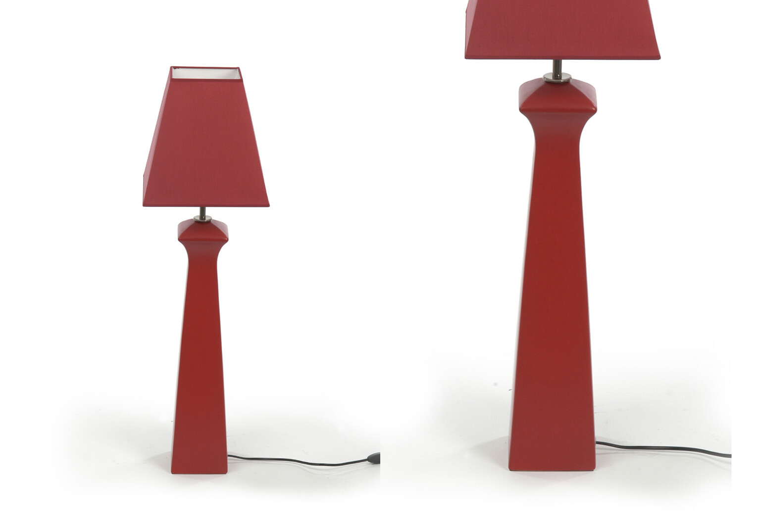 PIED DE LAMPE YMKE ROUGE S 68CM de 68858