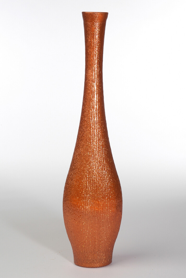 VASE LONG ETROIT ORANGE PAILL