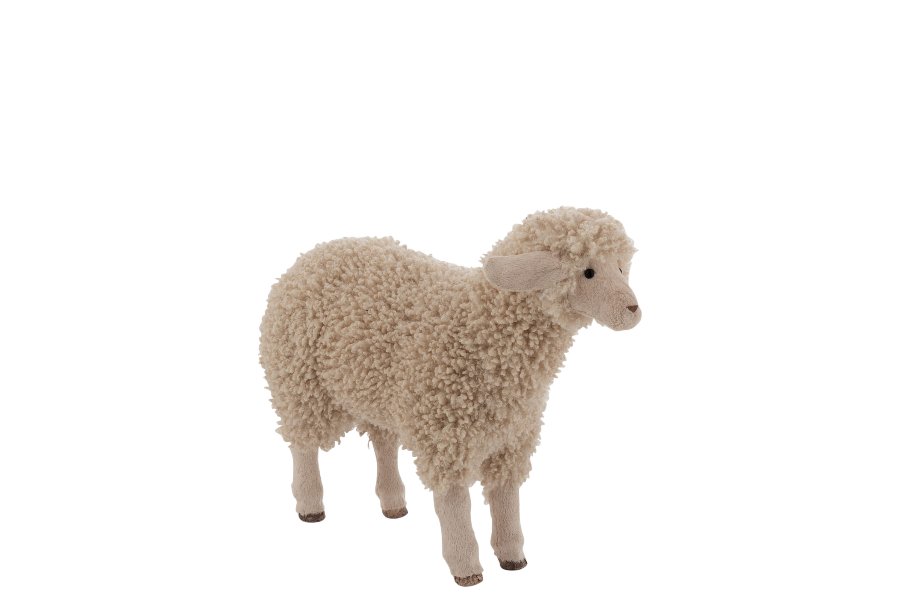 MOUTON DECO TEX LAINE BEIGE S