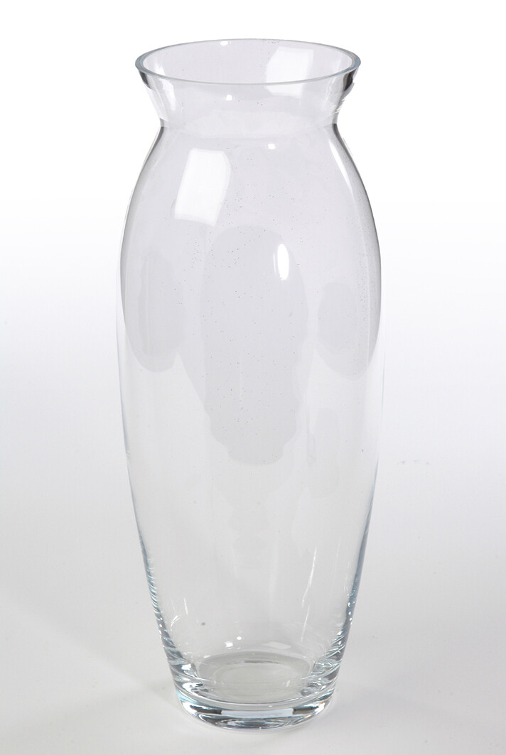 VASE FORME OEUF VERRE CLAIR