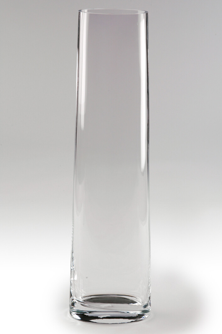 VASE OVALE HAUT VERRE CLAIRE