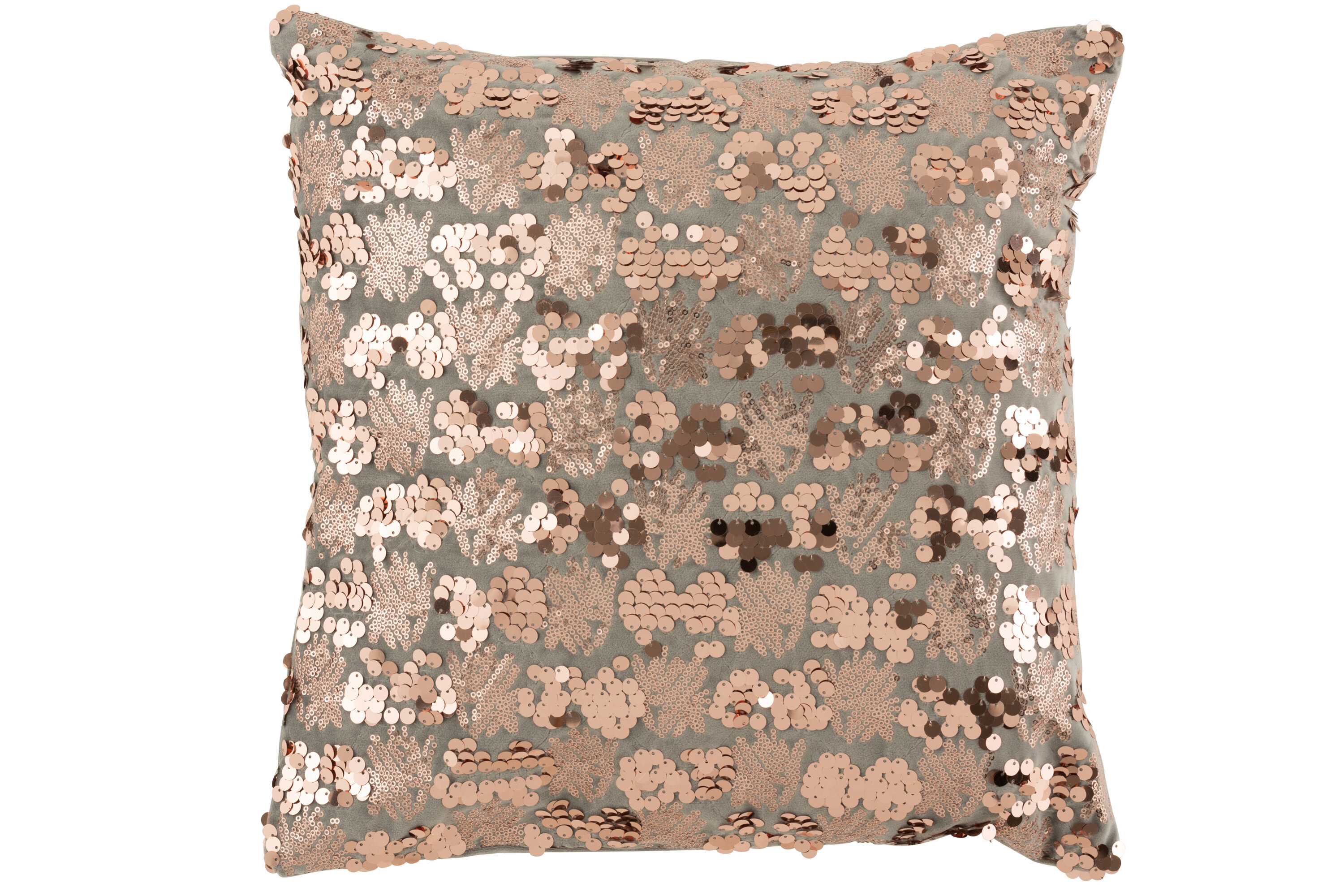 COUSSIN SEQUINS VEL GRS/ROSE