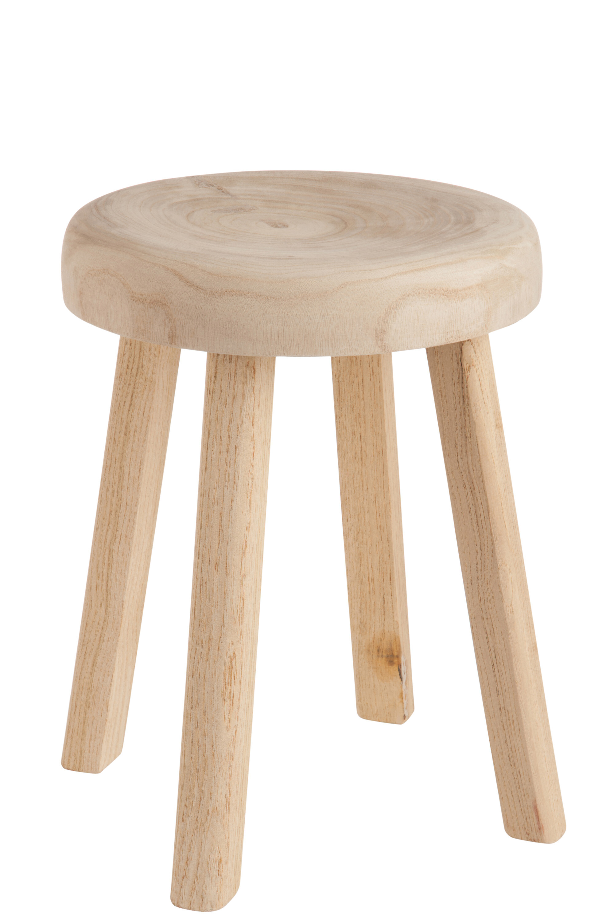 TABOURET PAULOWNIA NATUREL