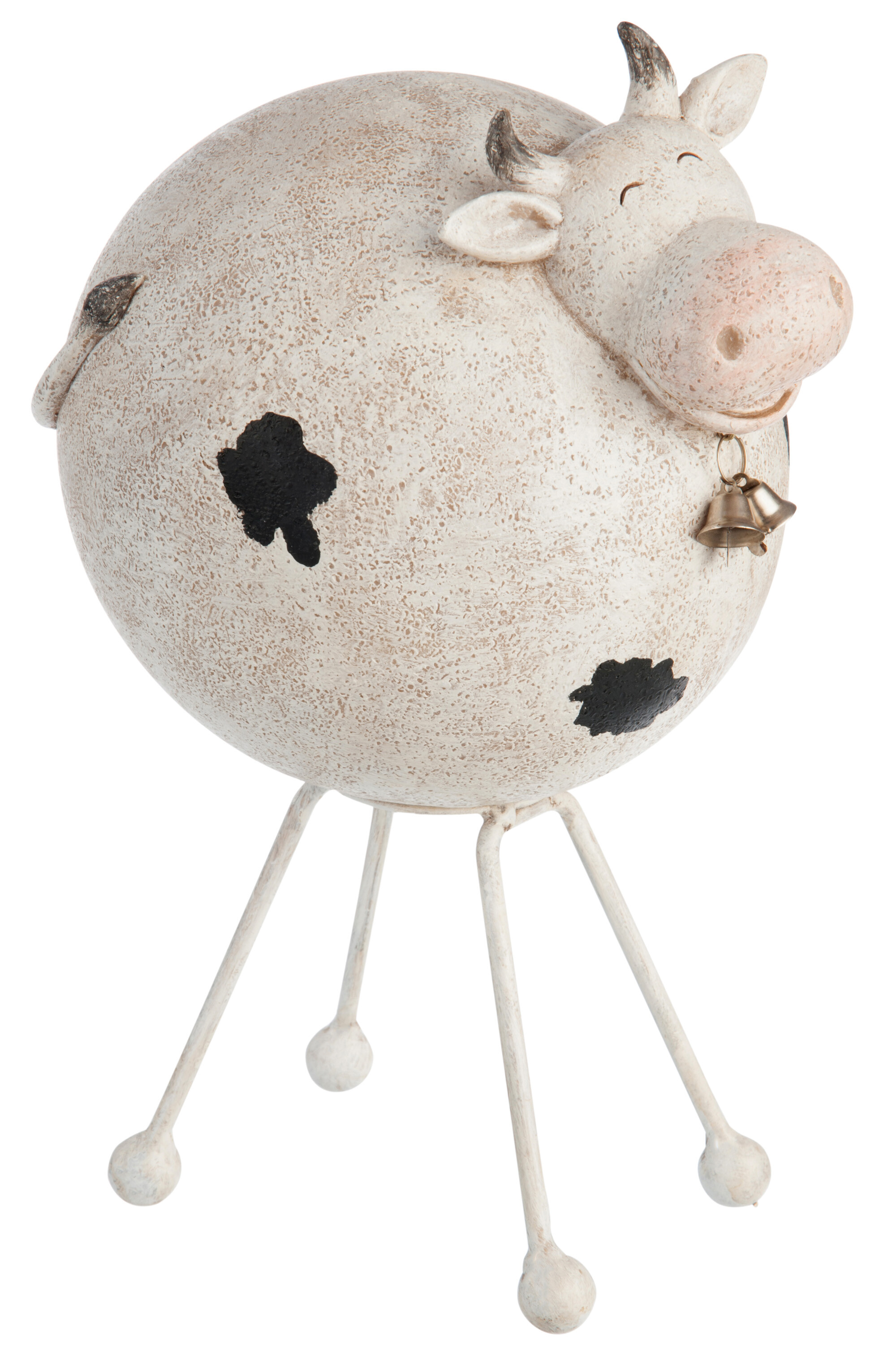 VACHE DEBOUT POLY BLA/NOIR L