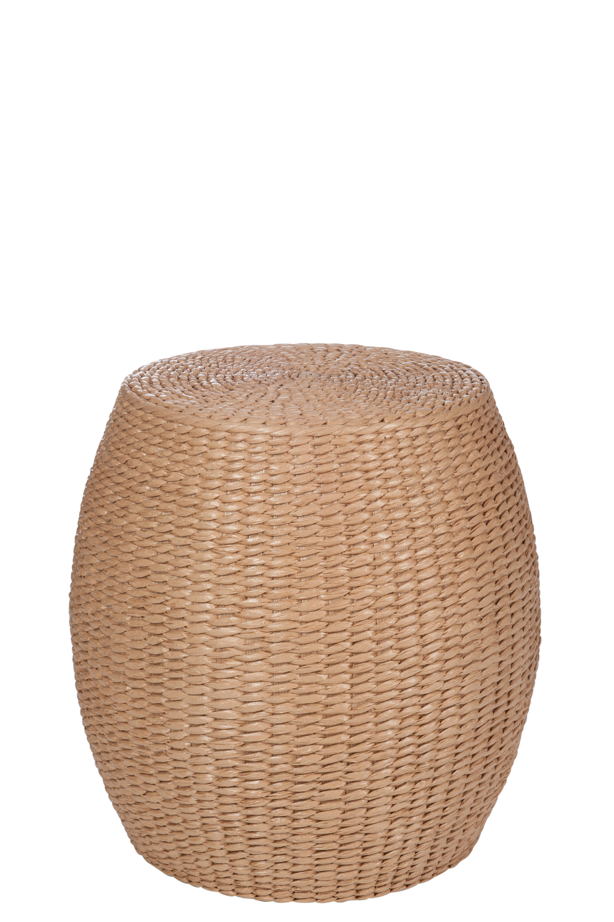 POUF ROND CORDE NATUREL