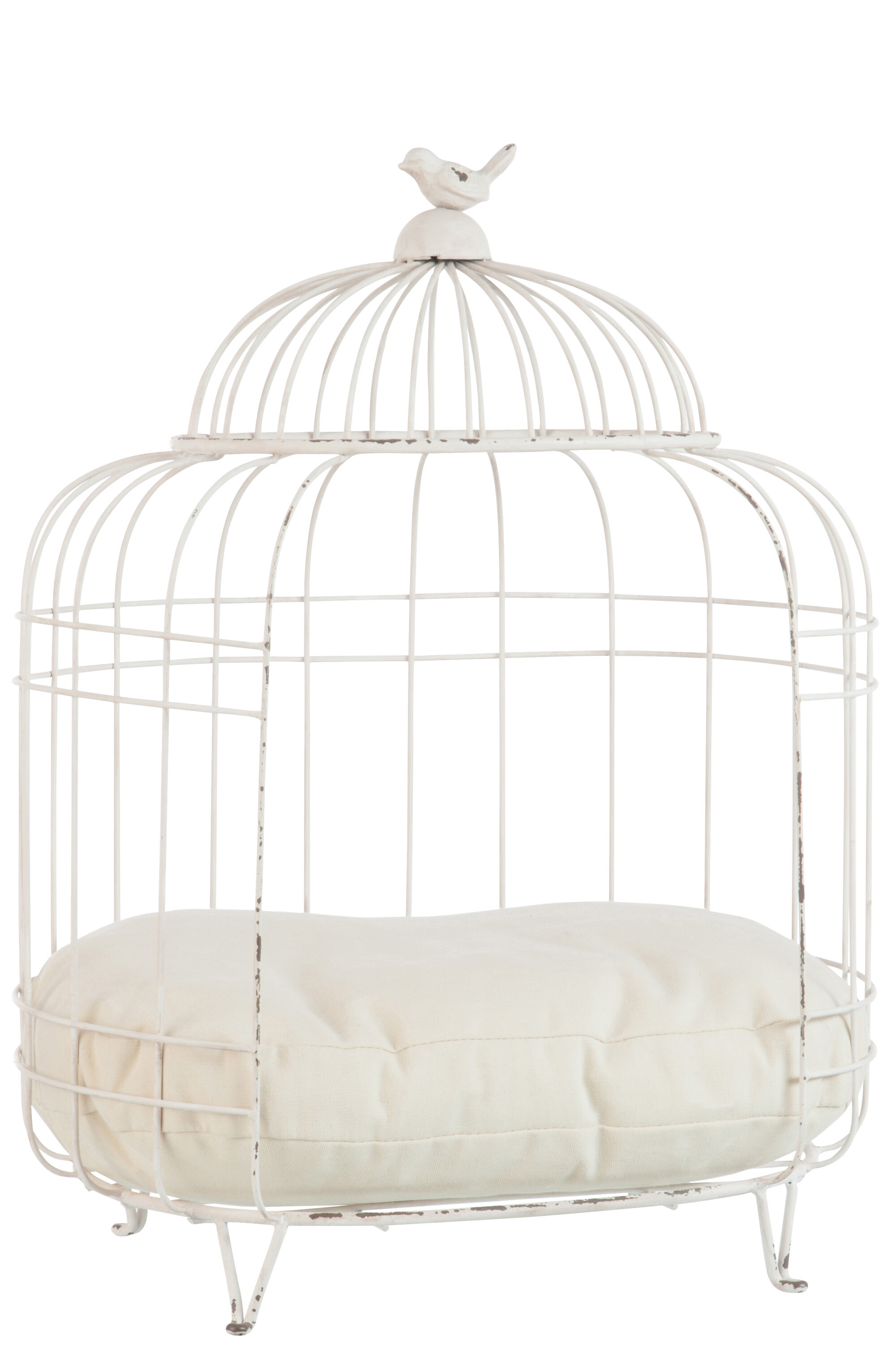 CAGE CHIEN+COUSS MET CREME