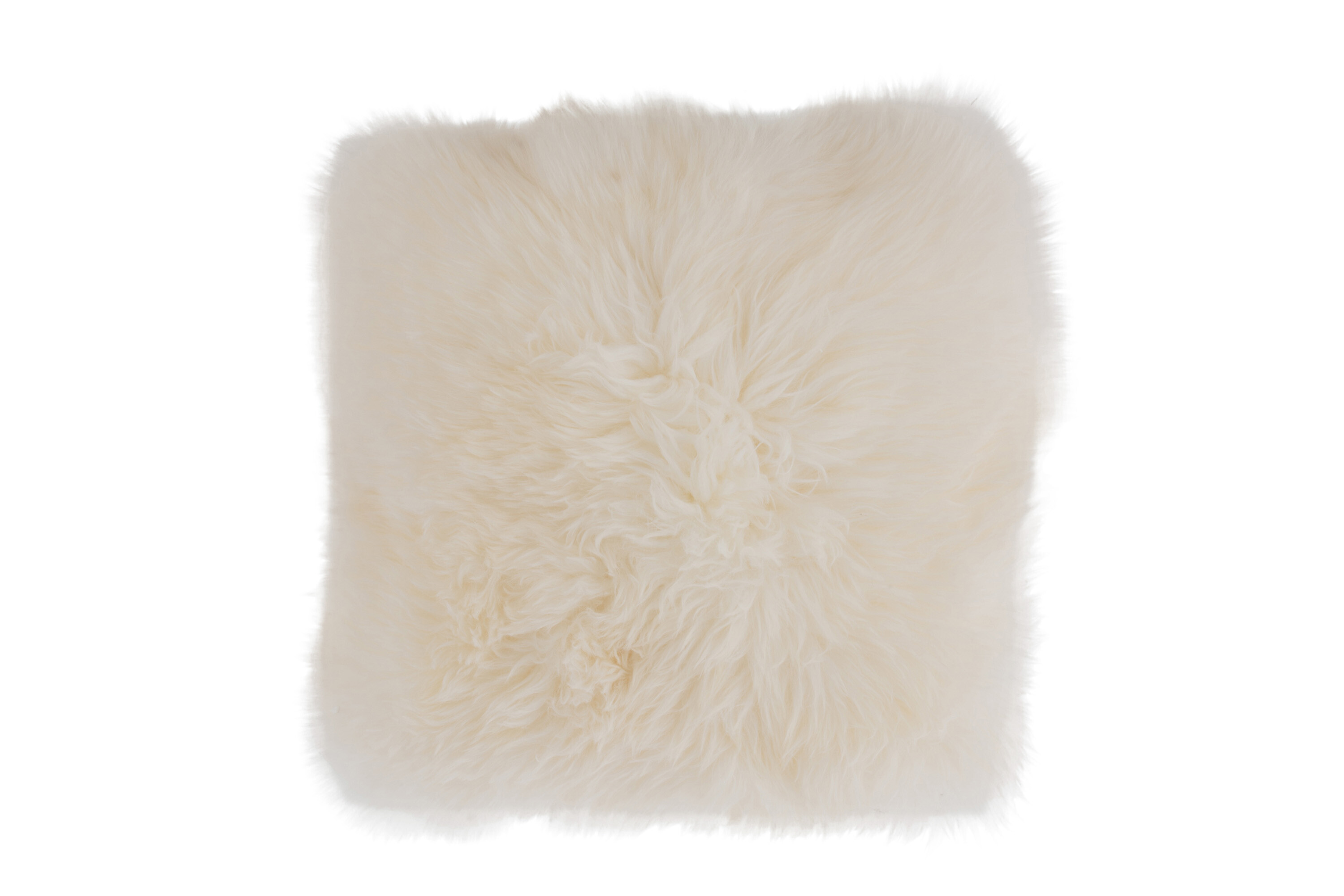 COUSSIN PEAU MOUTON CARRE BLA