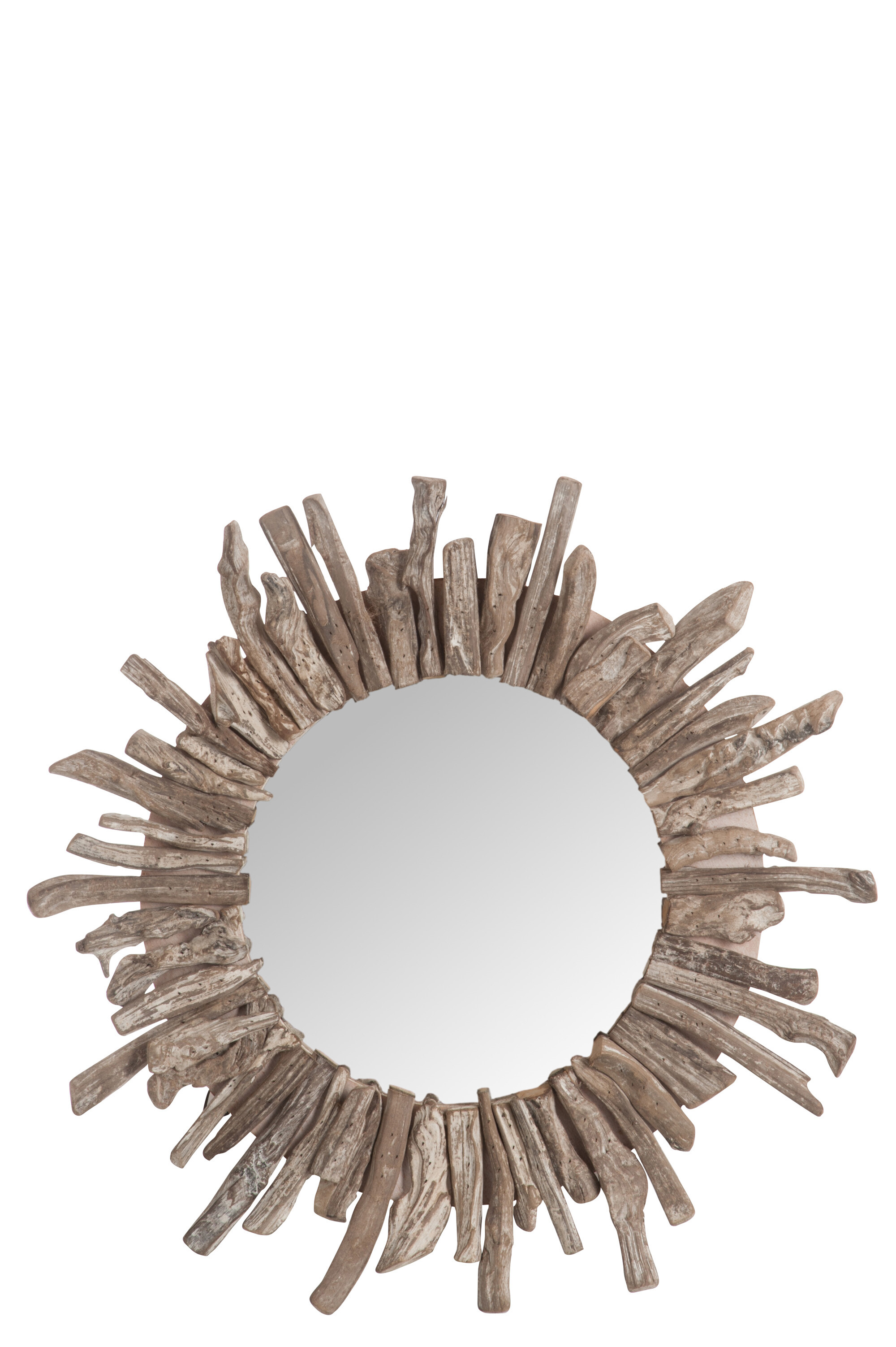 MIROIR BT BS RND BS/VER BLA/MA L