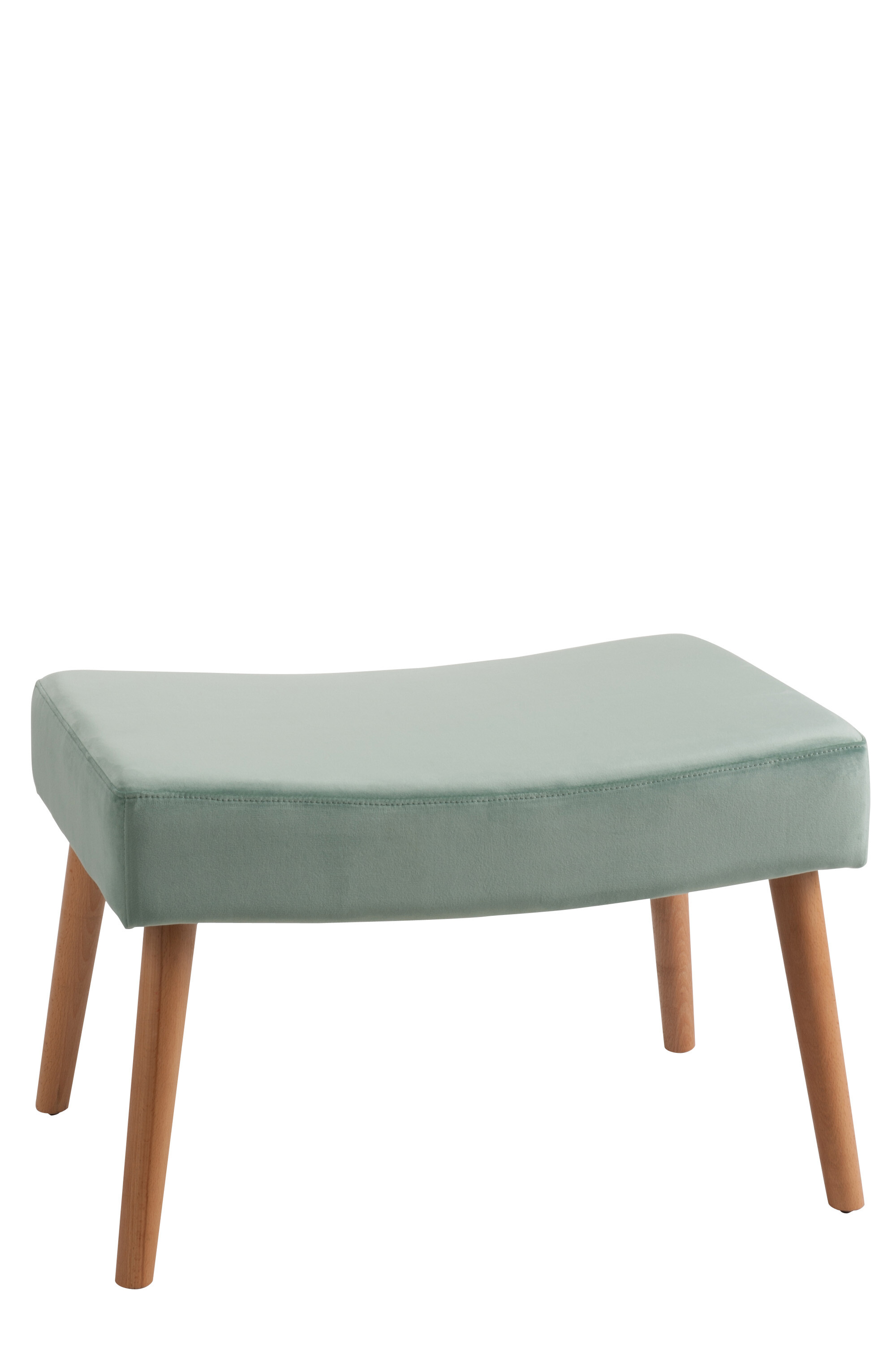 POUF MEL BOUL/VELOURS VERT