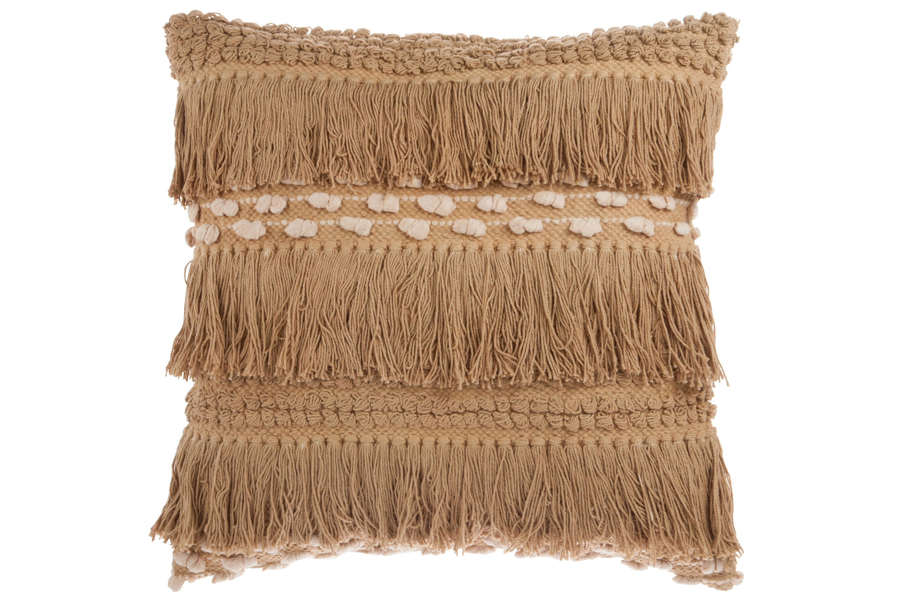 COUSSIN FRANGE COTON NATUREL