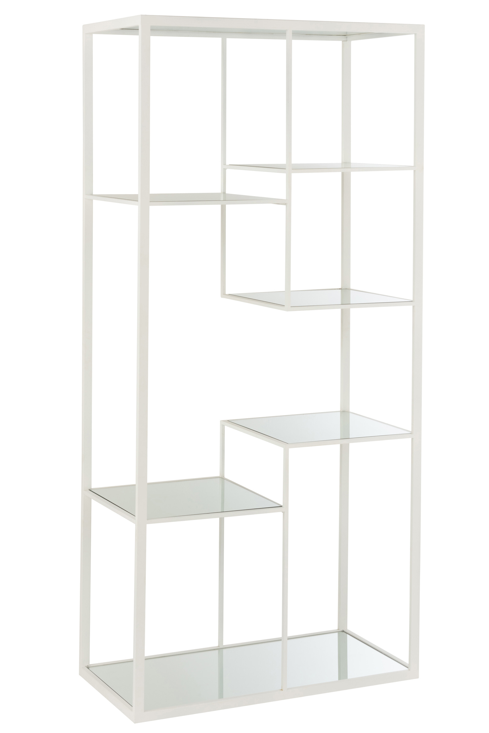 ETAGERE 5PLANCHES MET/VER BLA