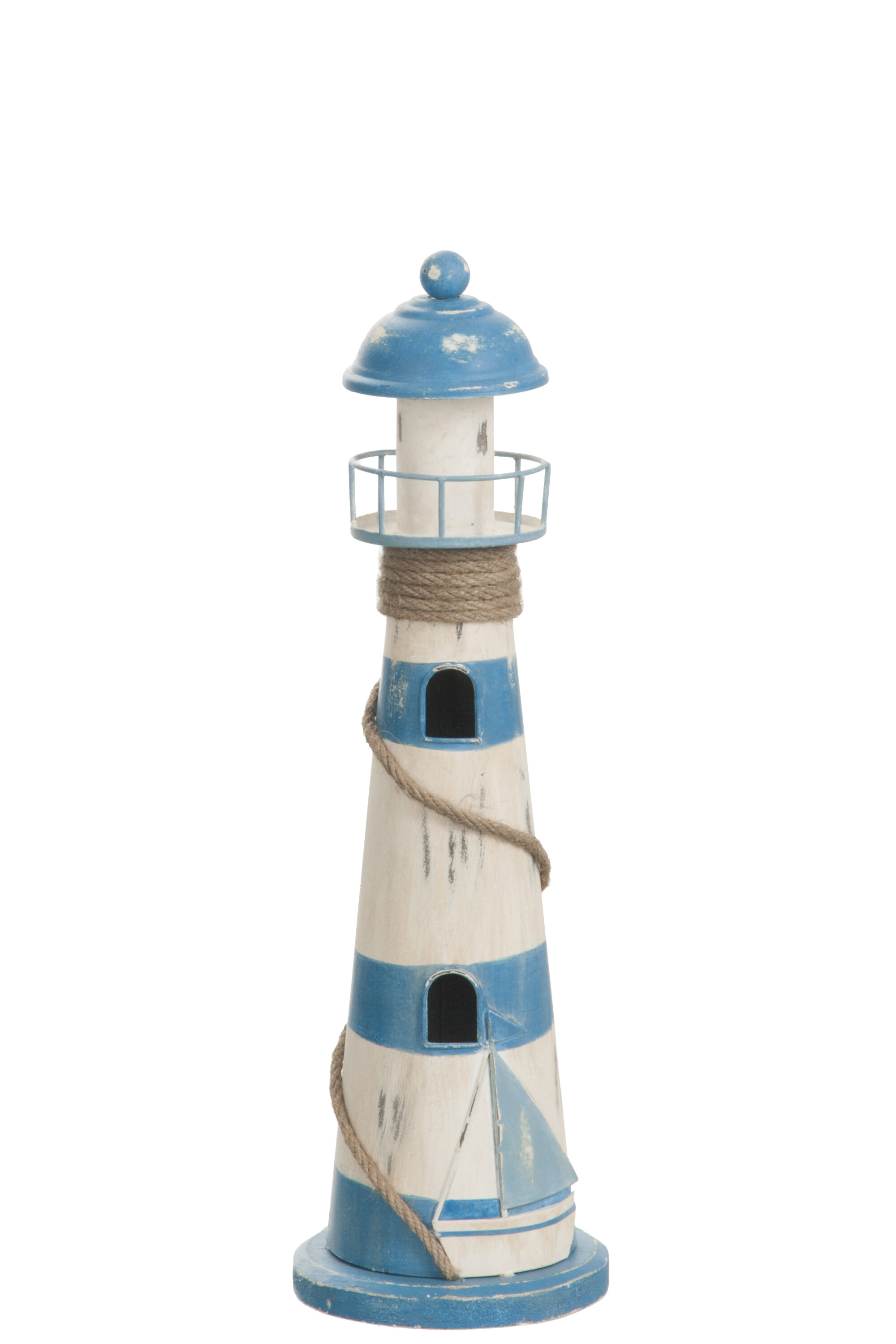 PHARE METAL BLANC/BLEU S