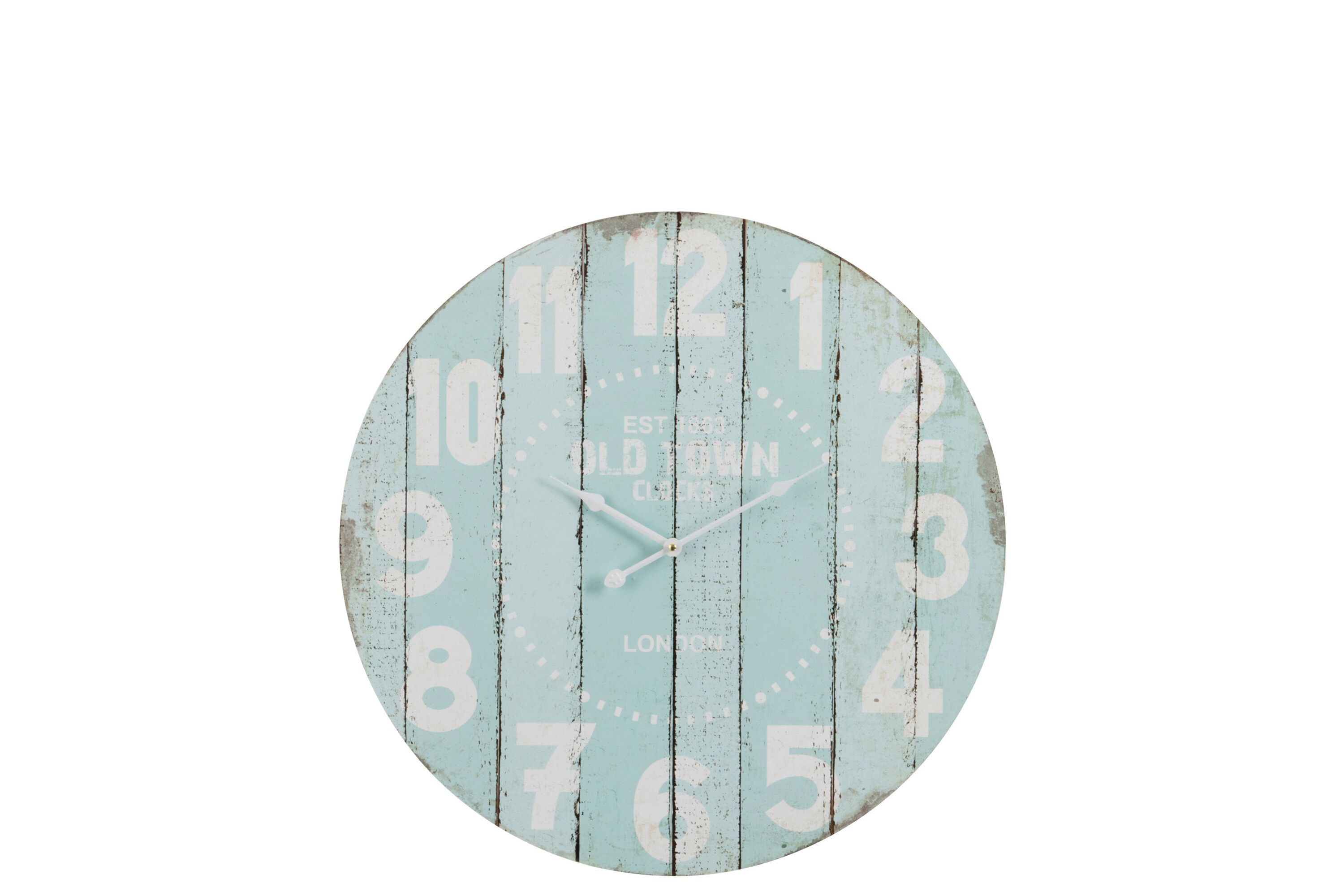 HORLOGE MDF BLEU SMALL