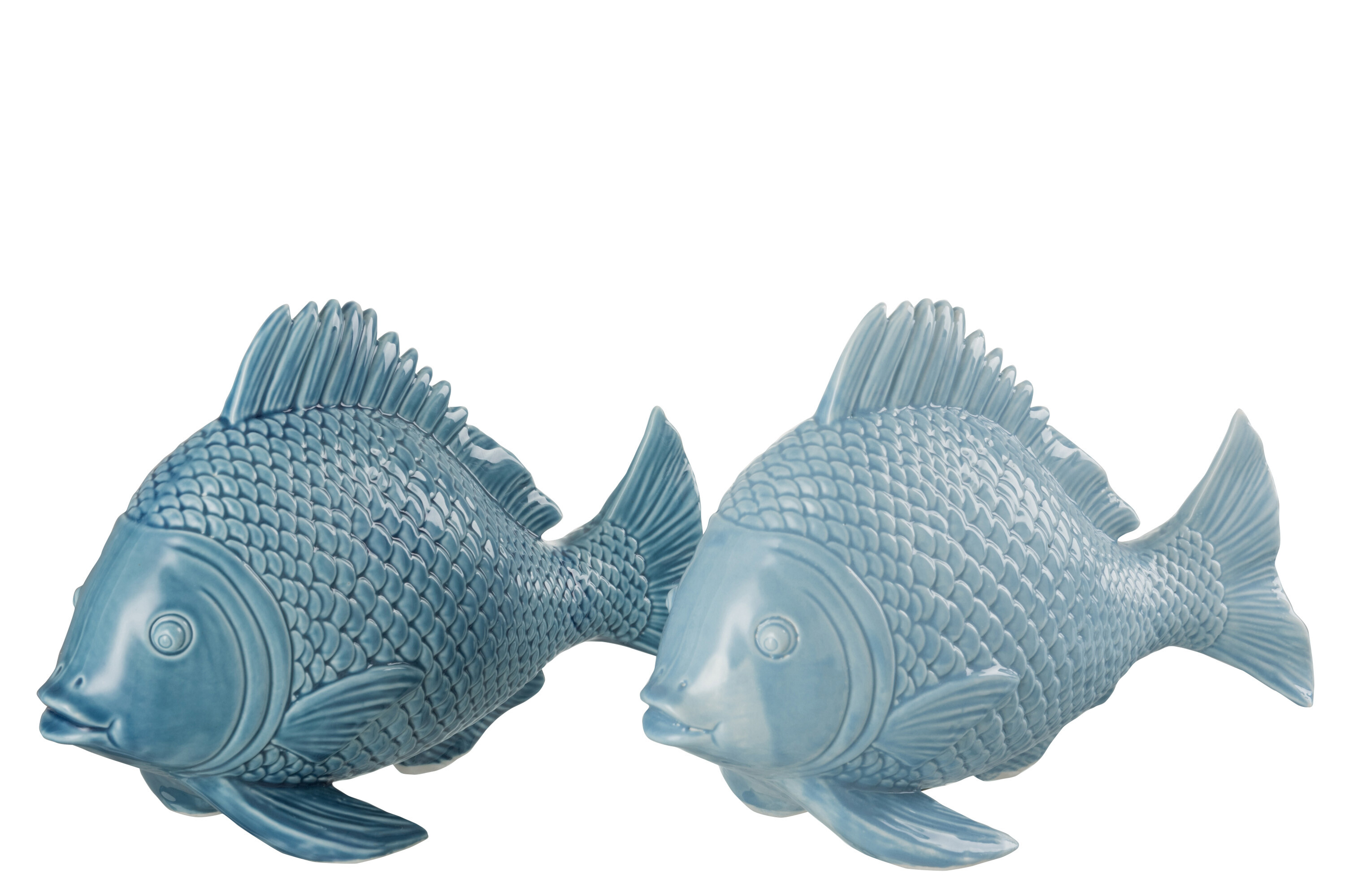 POISSON PORCELAINE BLEU L ASS2