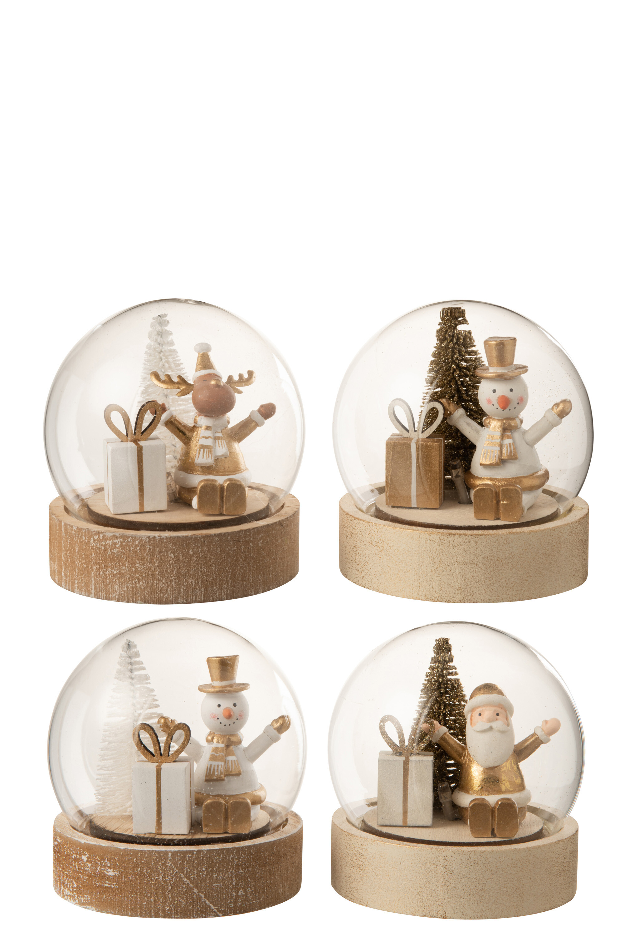 CONE EN PIED  ARBRE DE NOEL VERRE ARGENT L