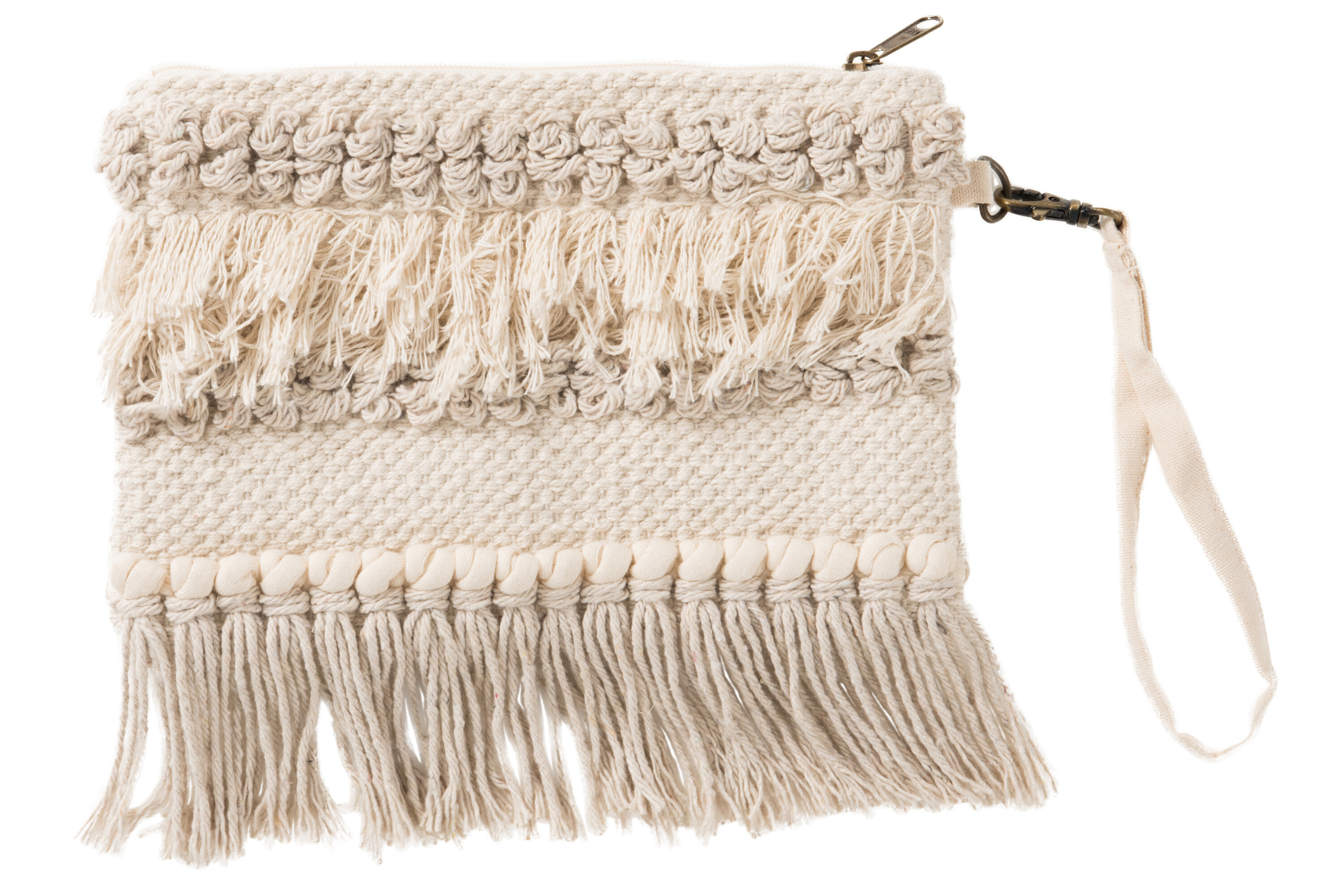 POCHETTE IBIZA COTON CREME