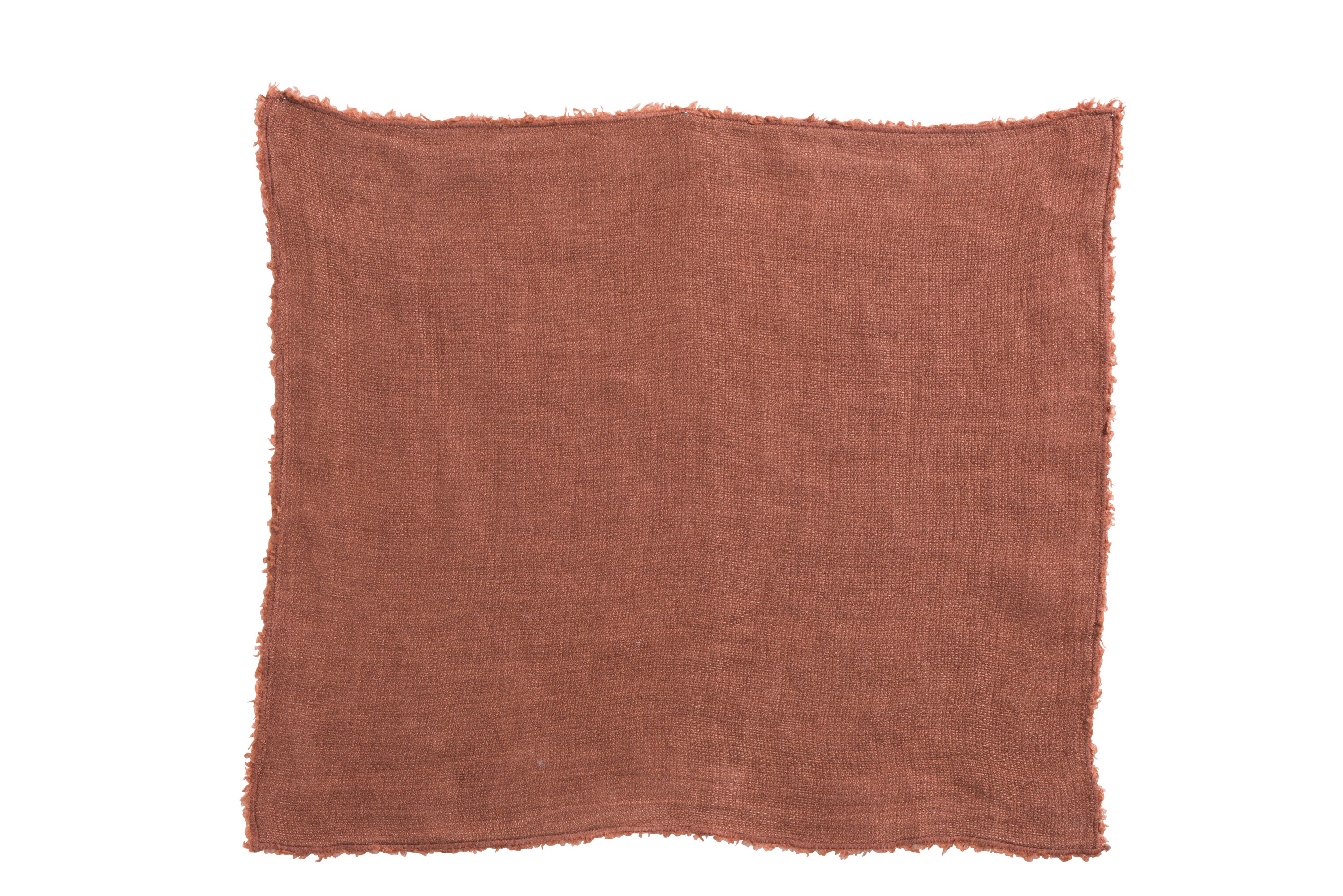 SERVIETTE DELAVEE LIN ROUILLE