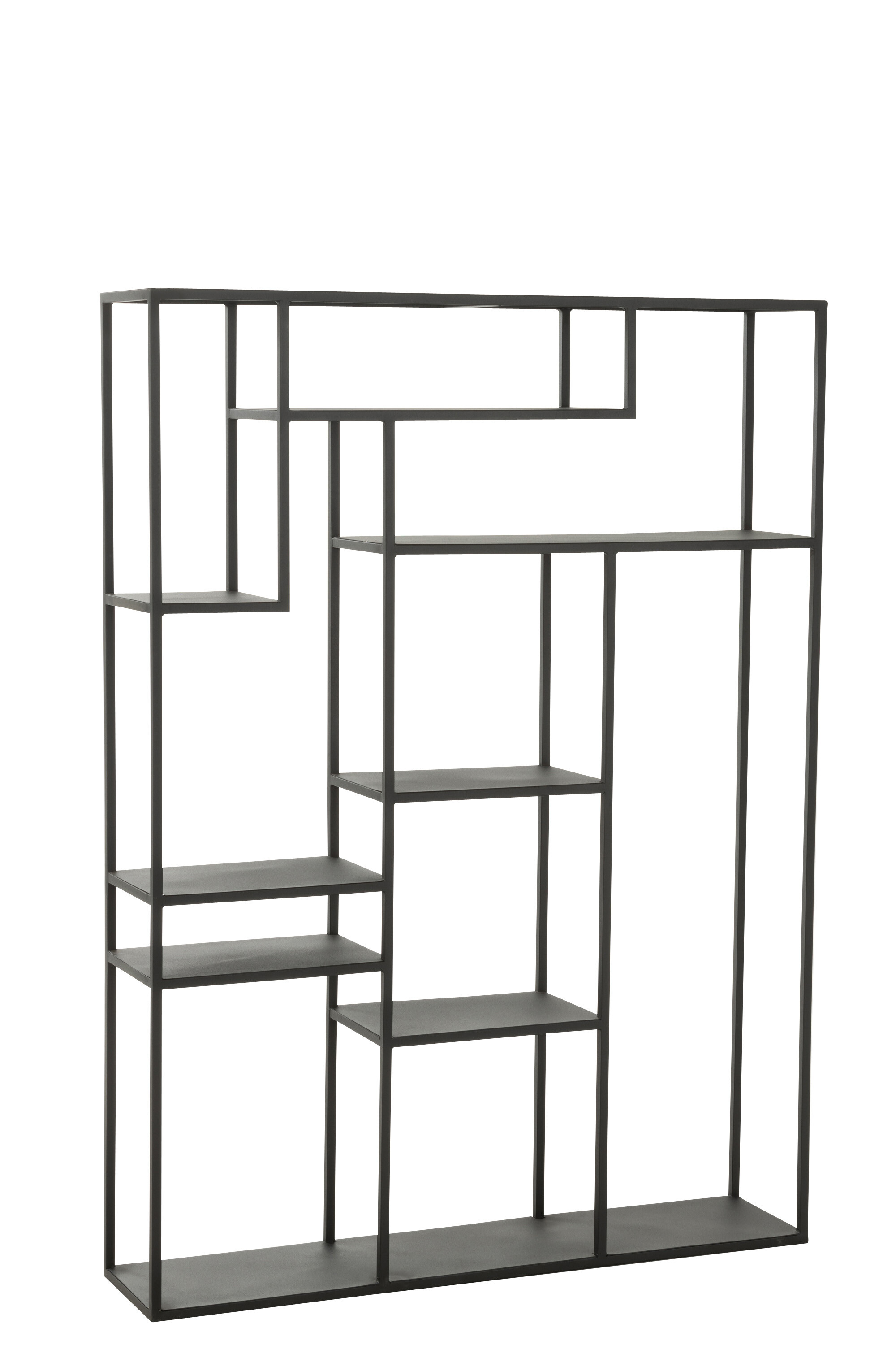 ETAGERE PLAN INEG METAL NOIR