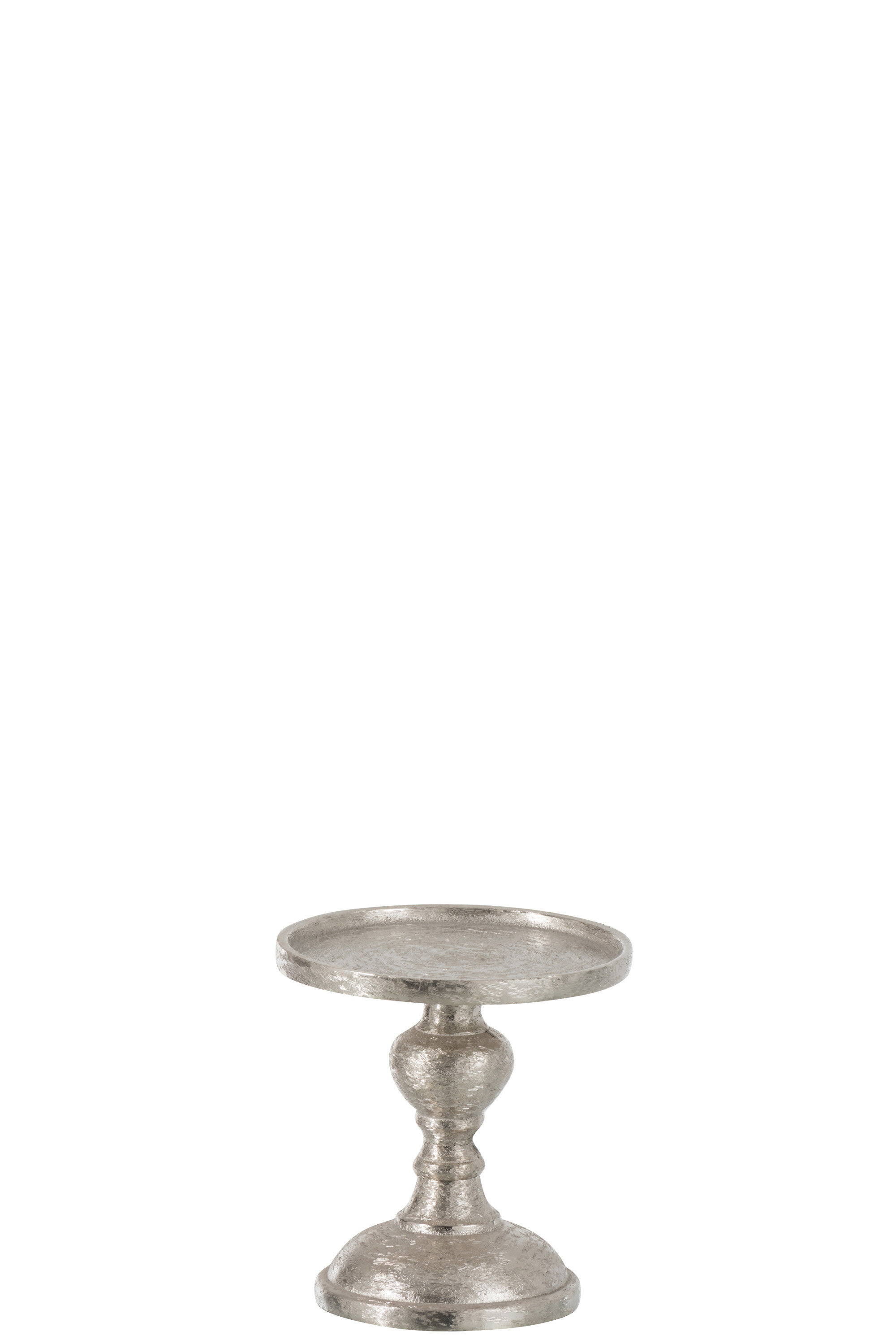 CHANDELIER ROND BROSSE ALU ARG