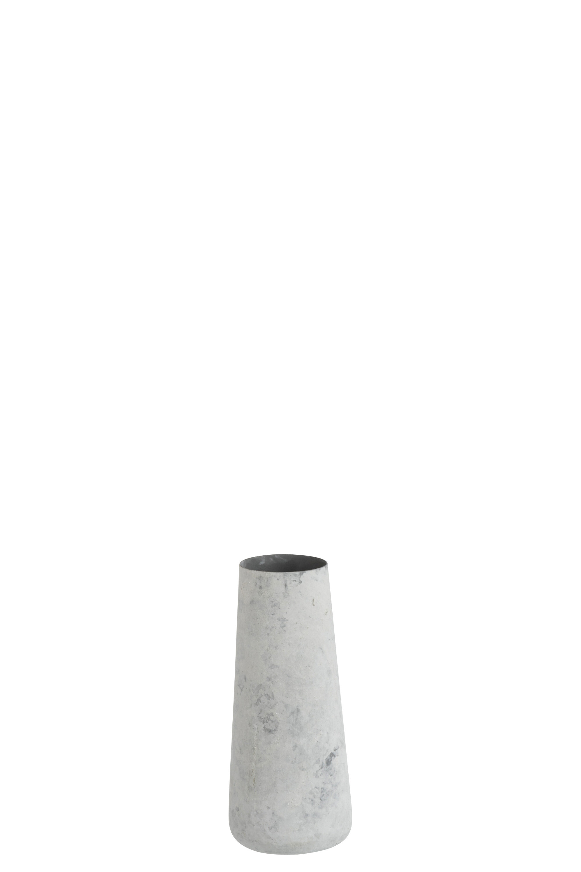 VASE METAL GRIS MIX S