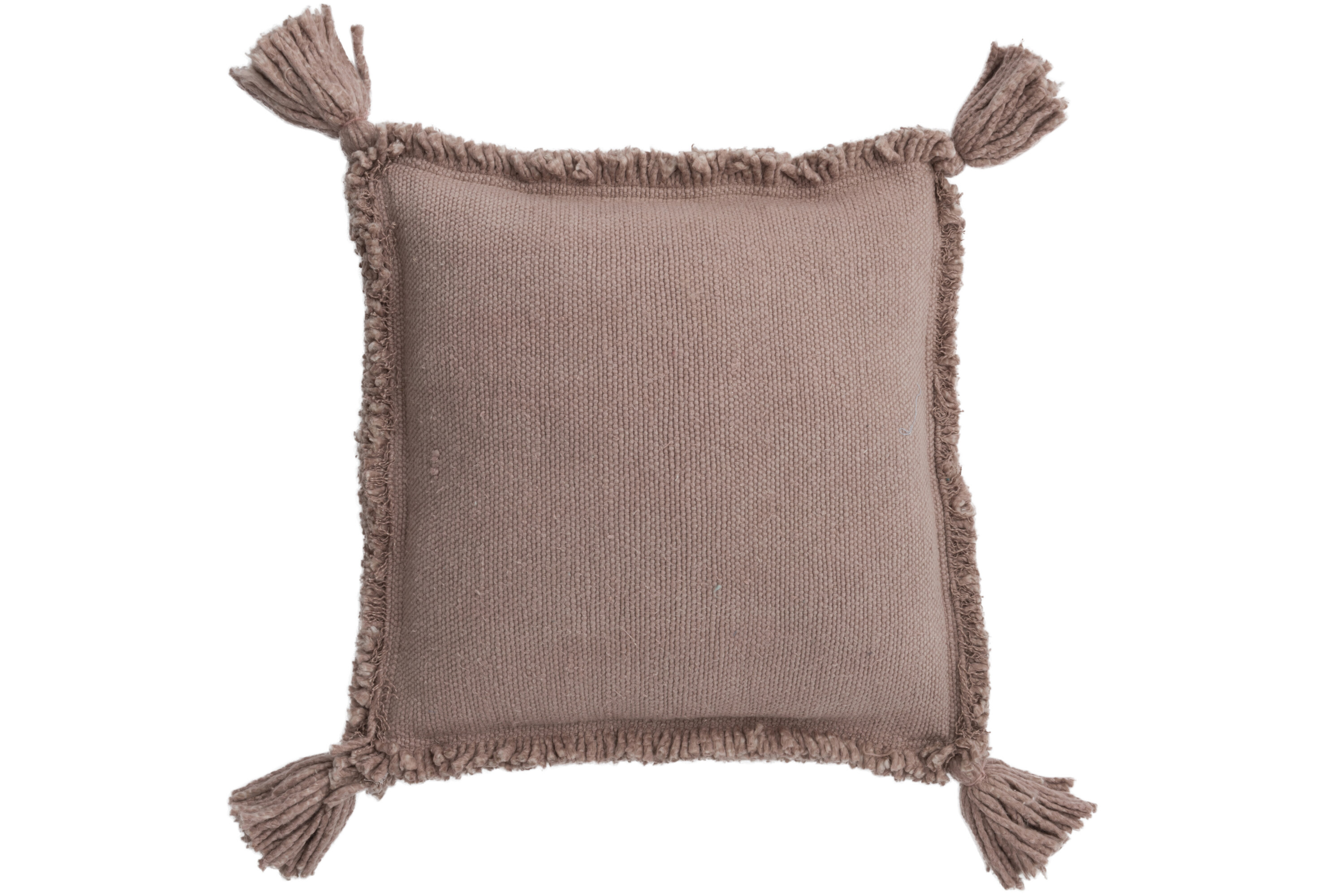 COUSSIN POMPON COTON VIEUX ROS