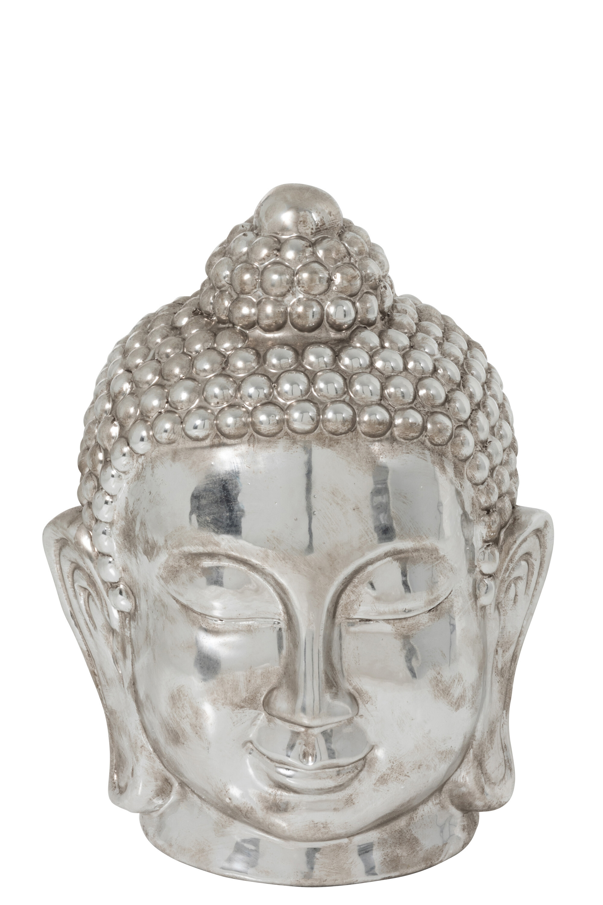 FIGURINE BOUDDHA CER ARGENT L