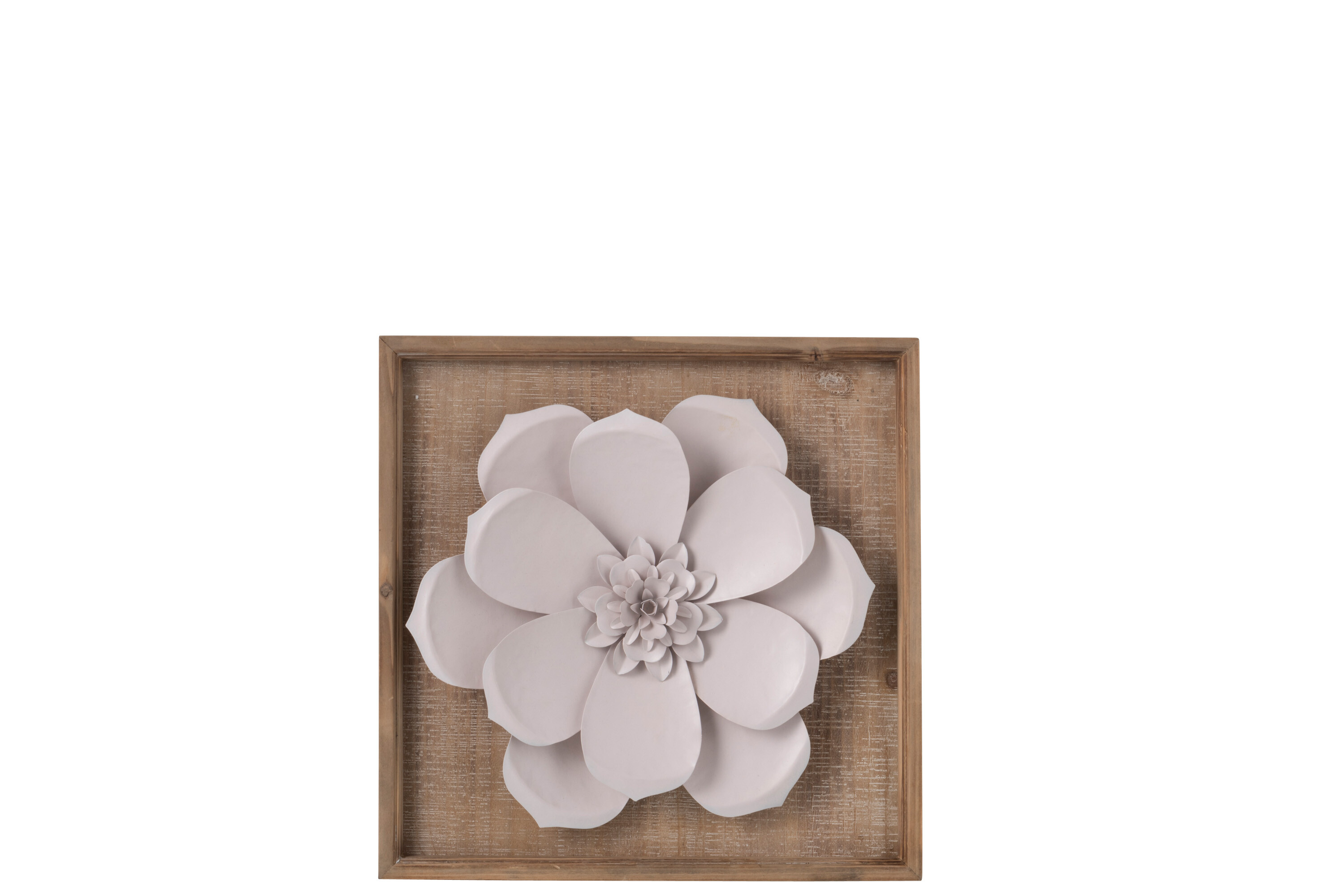 DECO MUR CADRE FLEUR BS/ME ROS