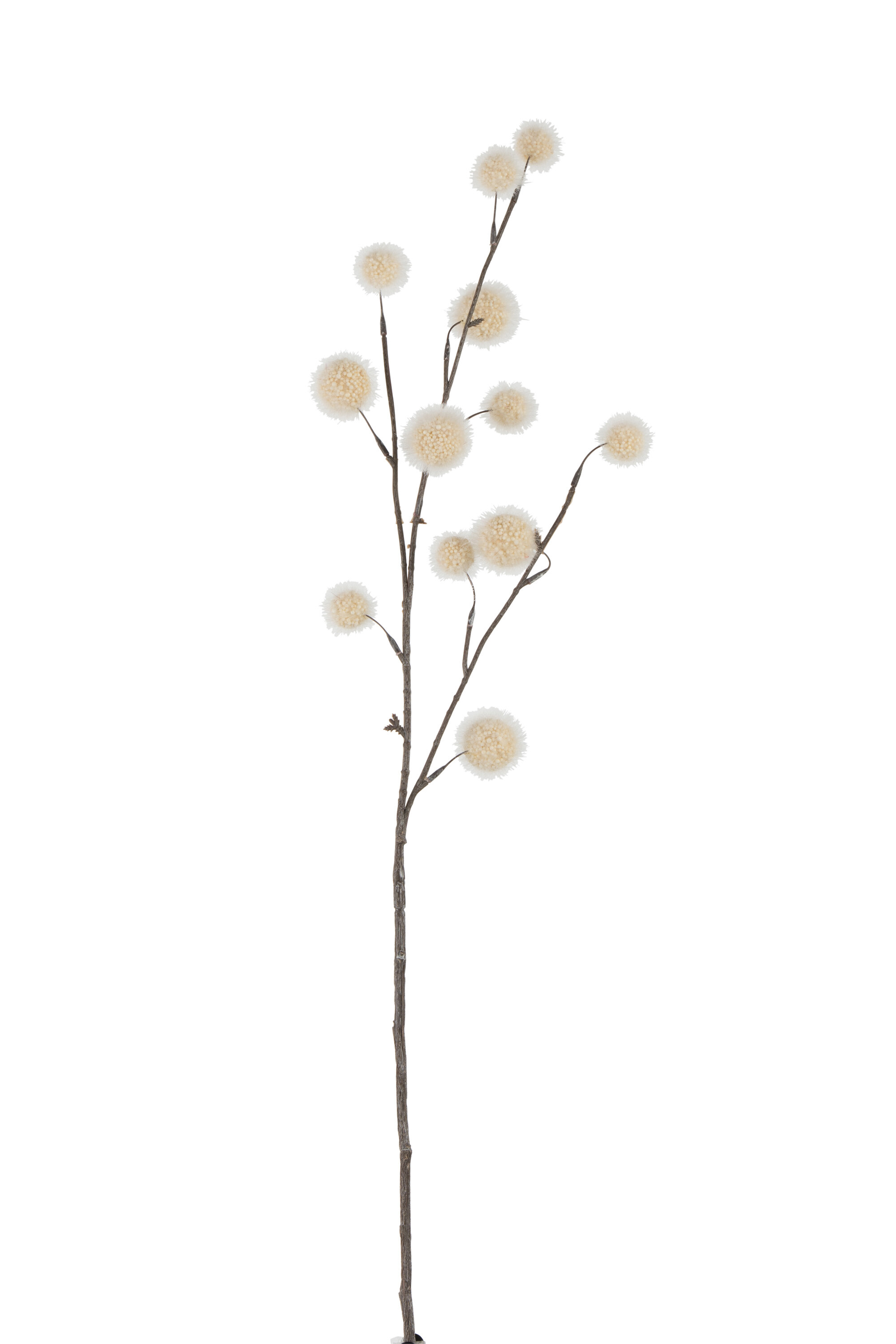 BRANCHE POMPON BOULE PLA BEIGE