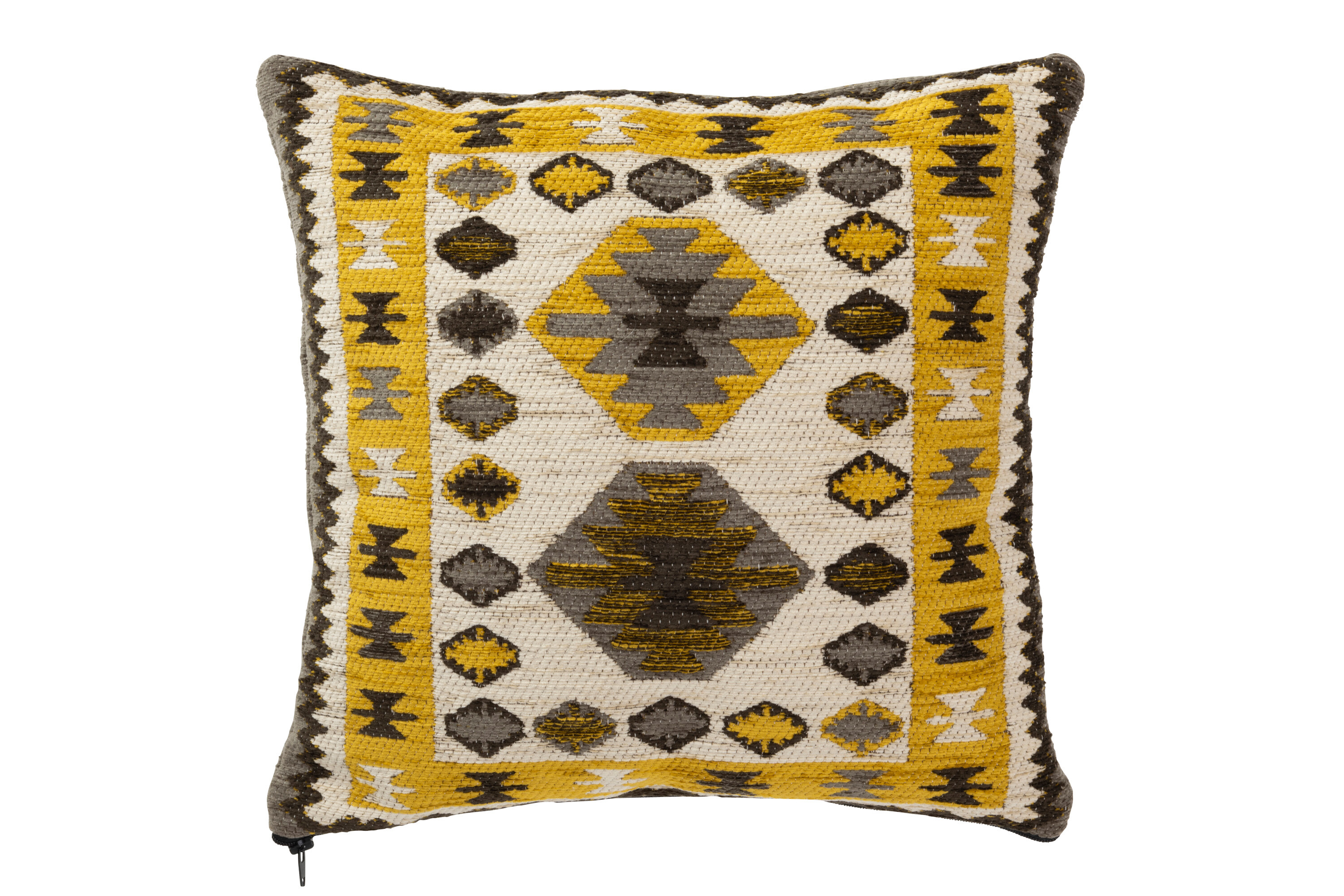 COUSSIN ETHN POLYACRY OCRE/MAR