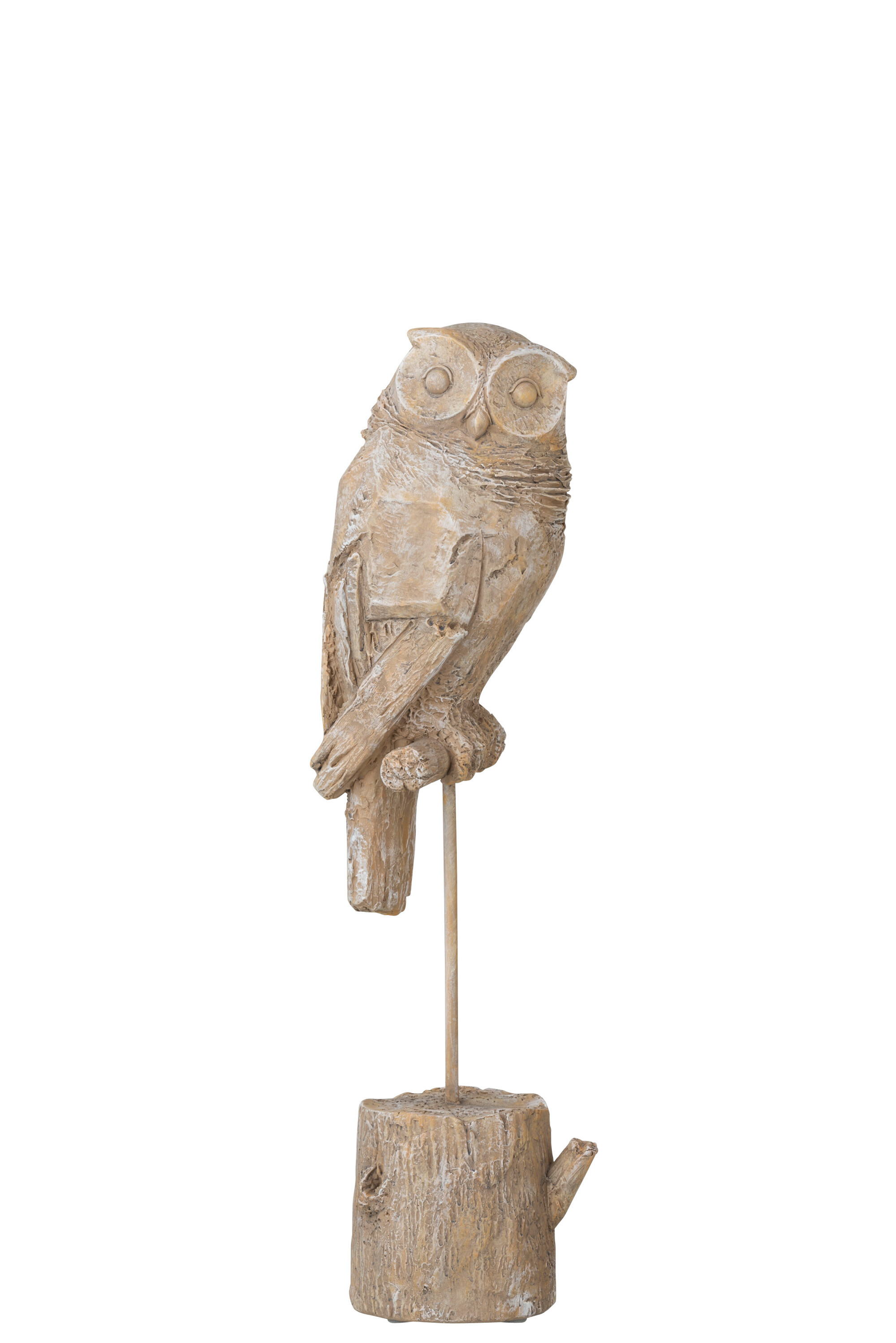 HIBOU SUR PIED RES MARRON CL L